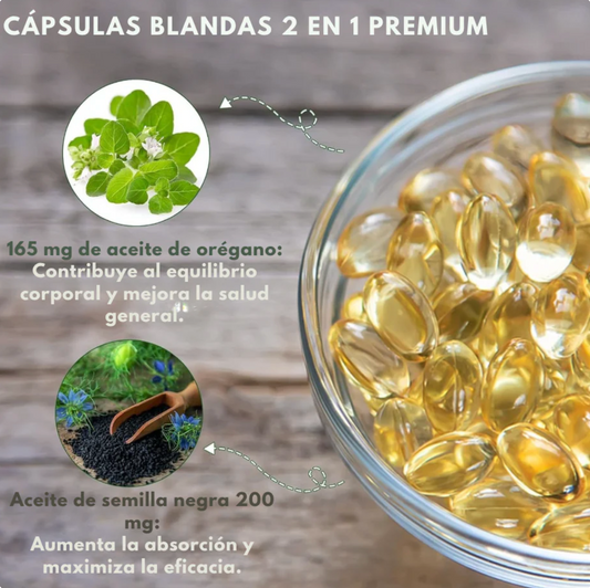 Oregano + Natural Black Seed™ — A natural supplement to support your daily wellbeing