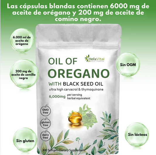 Oregano + Natural Black Seed™ — A natural supplement to support your daily wellbeing