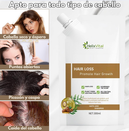 Anti-Hair Fall Shampoo - Anti-Hair Loss and Hair Reactivation
