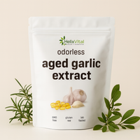 Aged Garlic Extract 7500 mg - The natural secret to overall cardiovascular wellness support