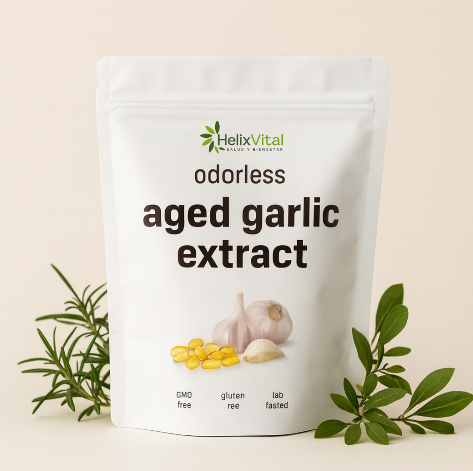 Aged Garlic Extract 7500 mg - The natural secret to overall cardiovascular wellness support
