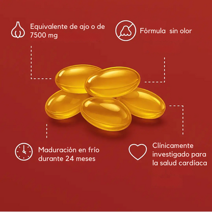 Aged Garlic Extract 7500 mg - The natural secret to overall cardiovascular wellness support