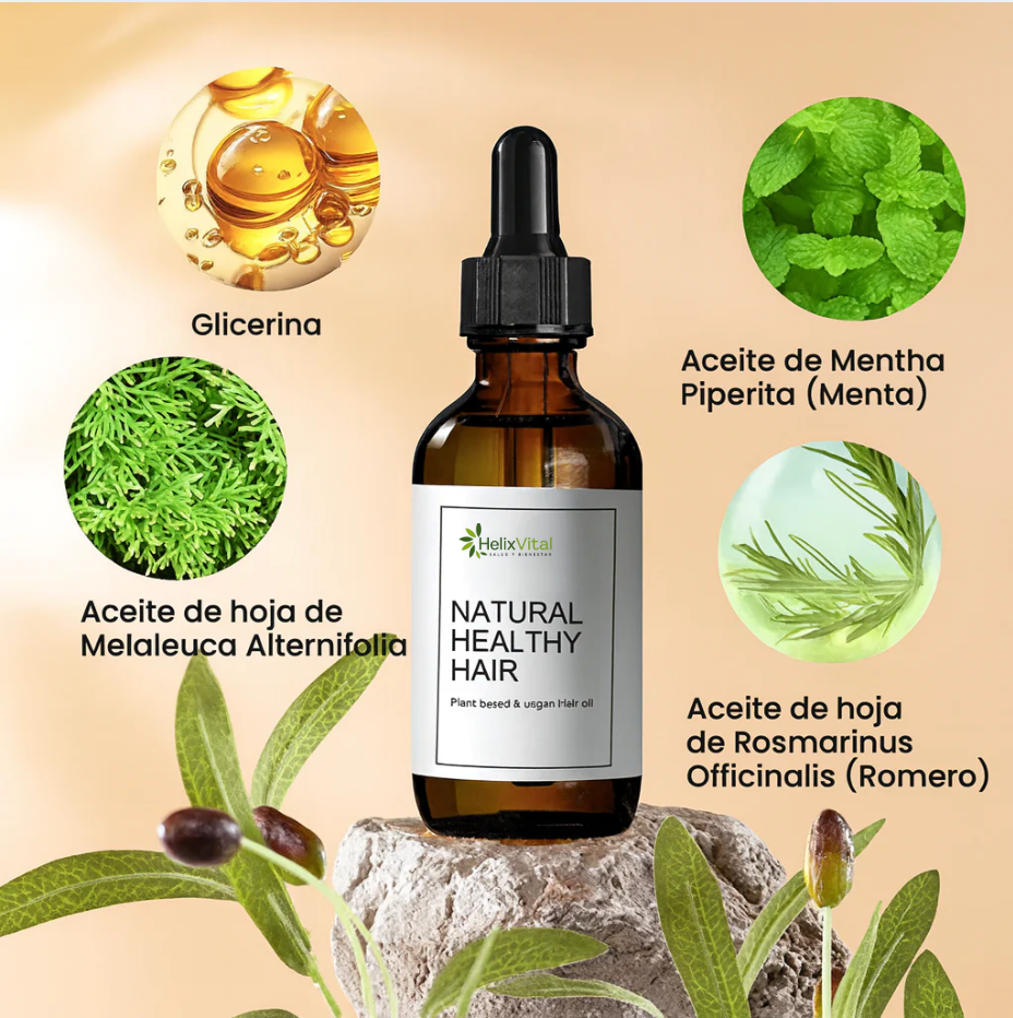 Aceite de Romero y Menta: El Secreto Natural para un Cabello Fuerte y Abundante