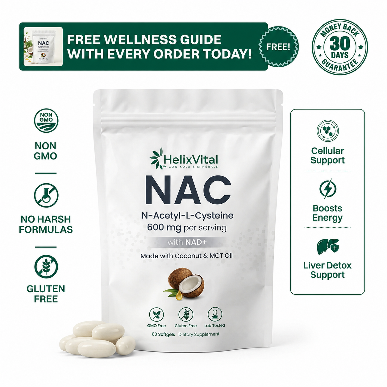 NAC600 & NAD Daily Complex