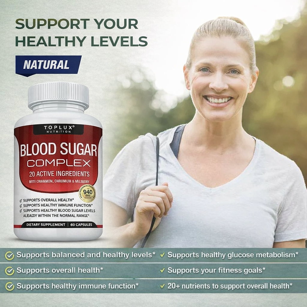 Blood Sugar Complex – Natural Formula for Metabolic Balance
