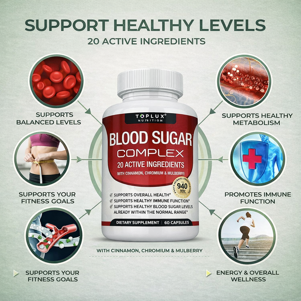 Blood Sugar Complex – Natural Formula for Metabolic Balance