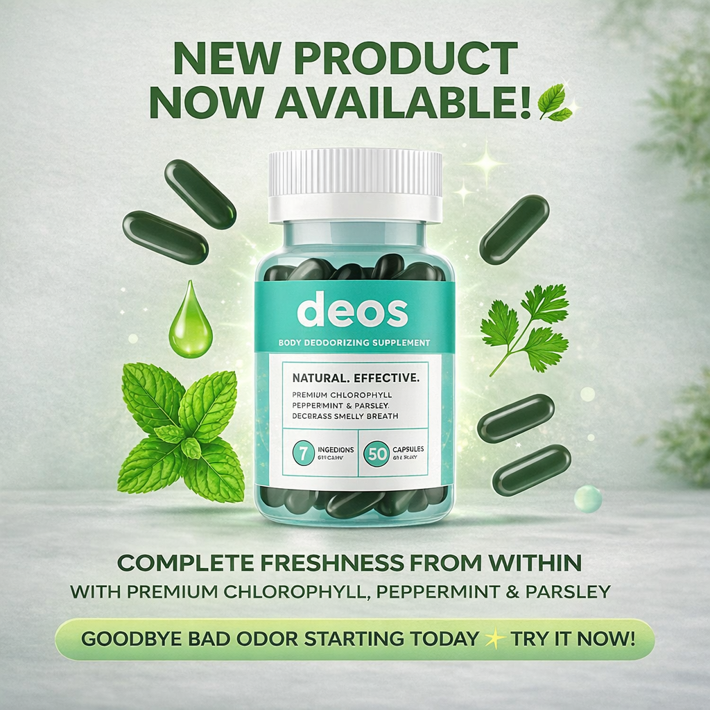 DEOS: Goodbye to Bad Odours, Hello to Natural Freshness