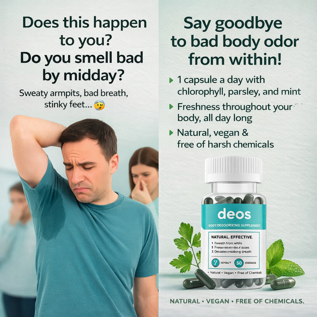 DEOS: Goodbye to Bad Odours, Hello to Natural Freshness