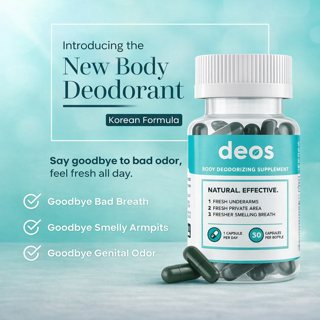 DEOS: Goodbye to Bad Odours, Hello to Natural Freshness
