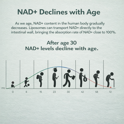 NAD+ Liposomal - Cellular Energy and Longevity in Every Capsule
