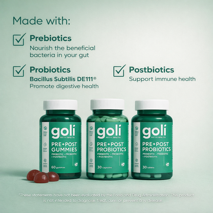 Golí - An innovative and delicious way to take care of your digestive health.
