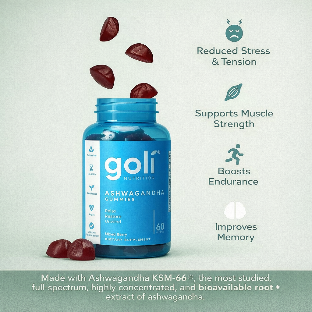 Goli Nutrition - Ashwagandha Gummies