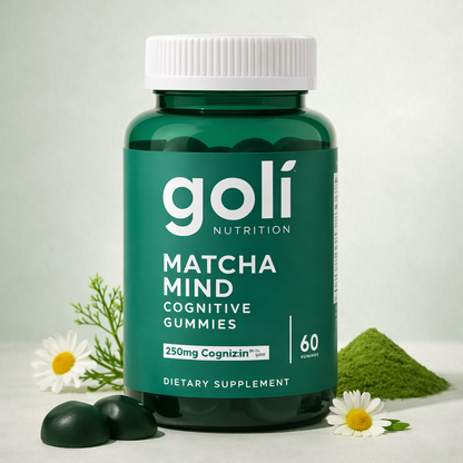 Goli® Matcha Mind: mental clarity in every gummy