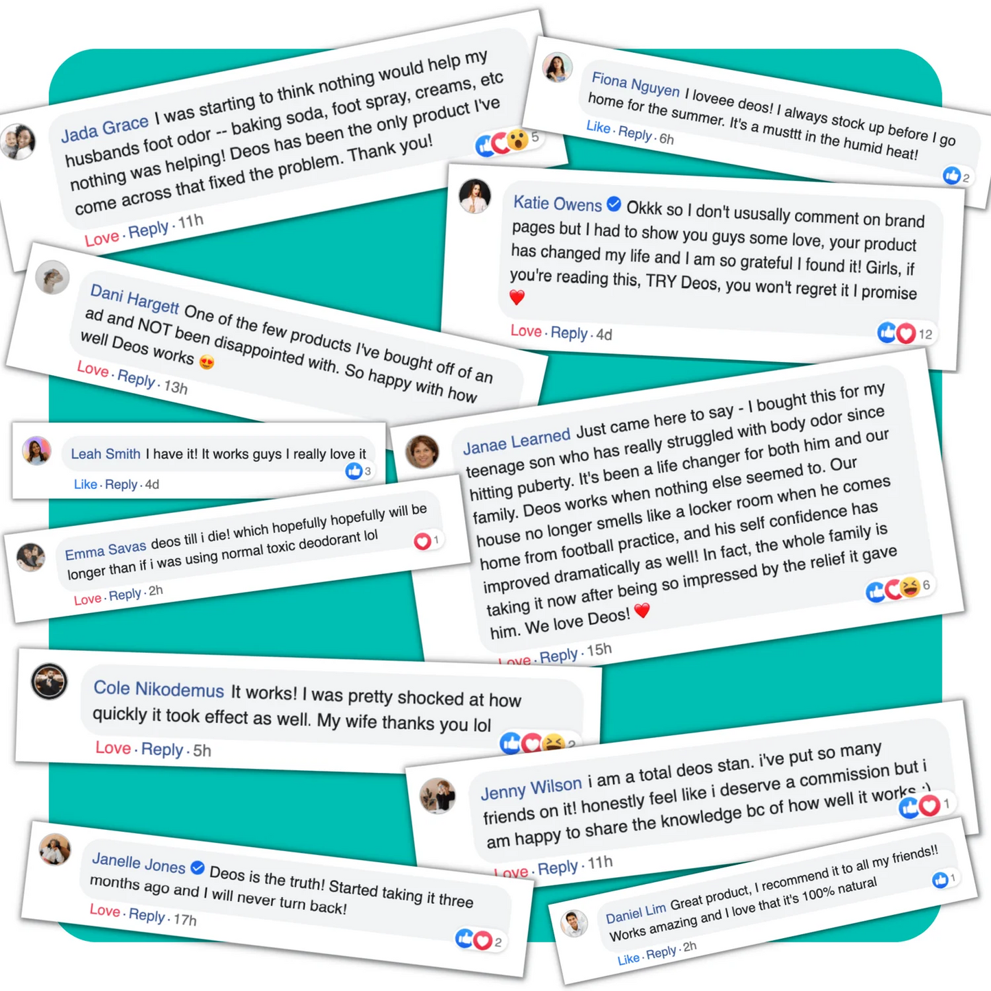 DEOS: Goodbye to Bad Odours, Hello to Natural Freshness