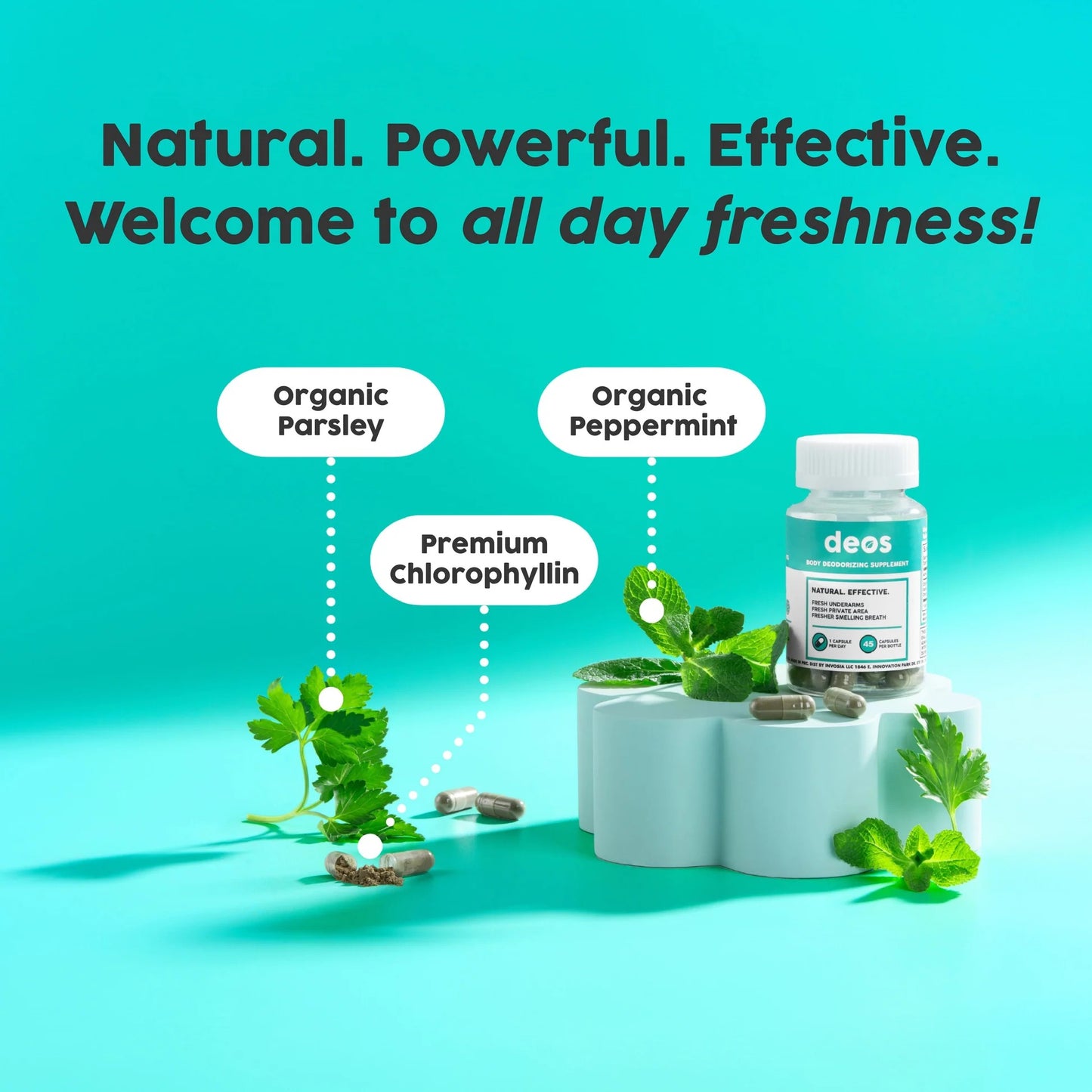 DEOS: Goodbye to Bad Odours, Hello to Natural Freshness